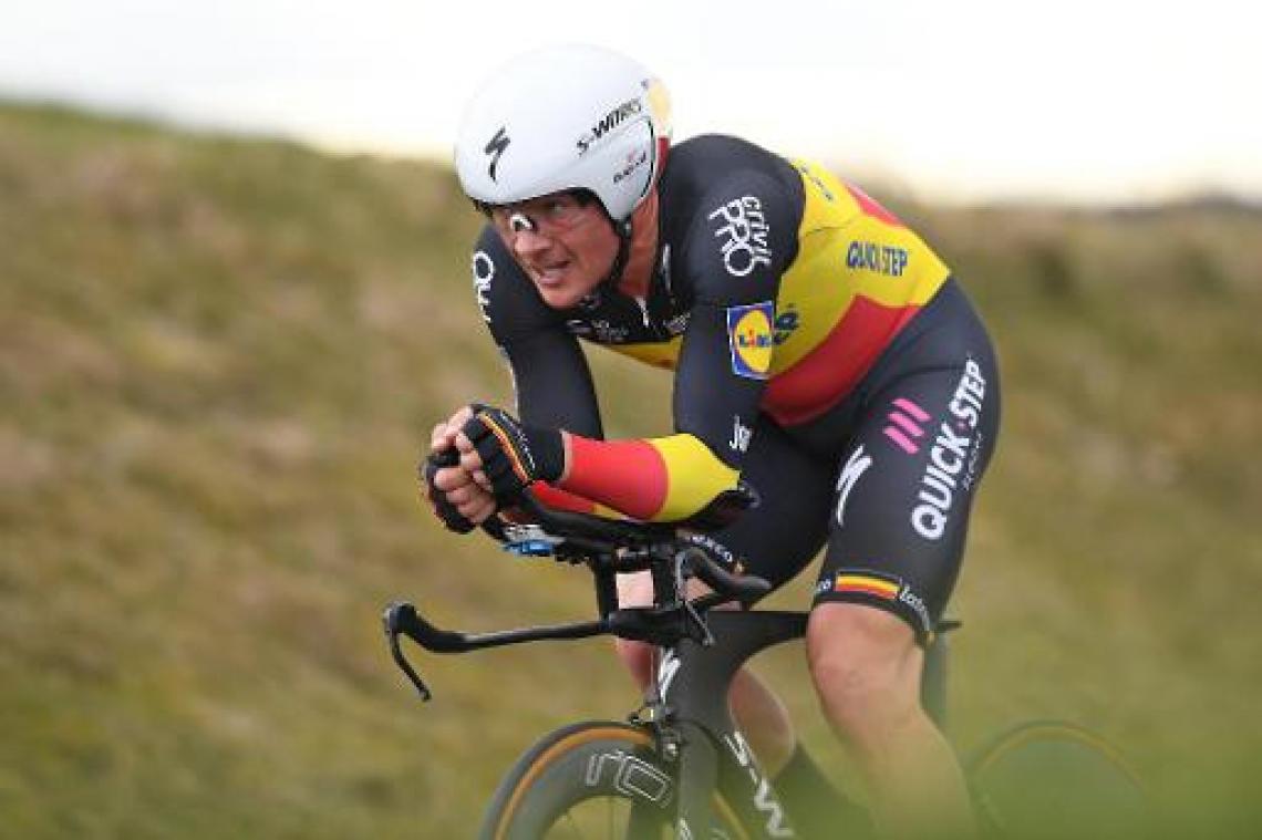 BK wielrennen - Lampaert en Campenaerts strijden in Anzegem om tijdrittitel