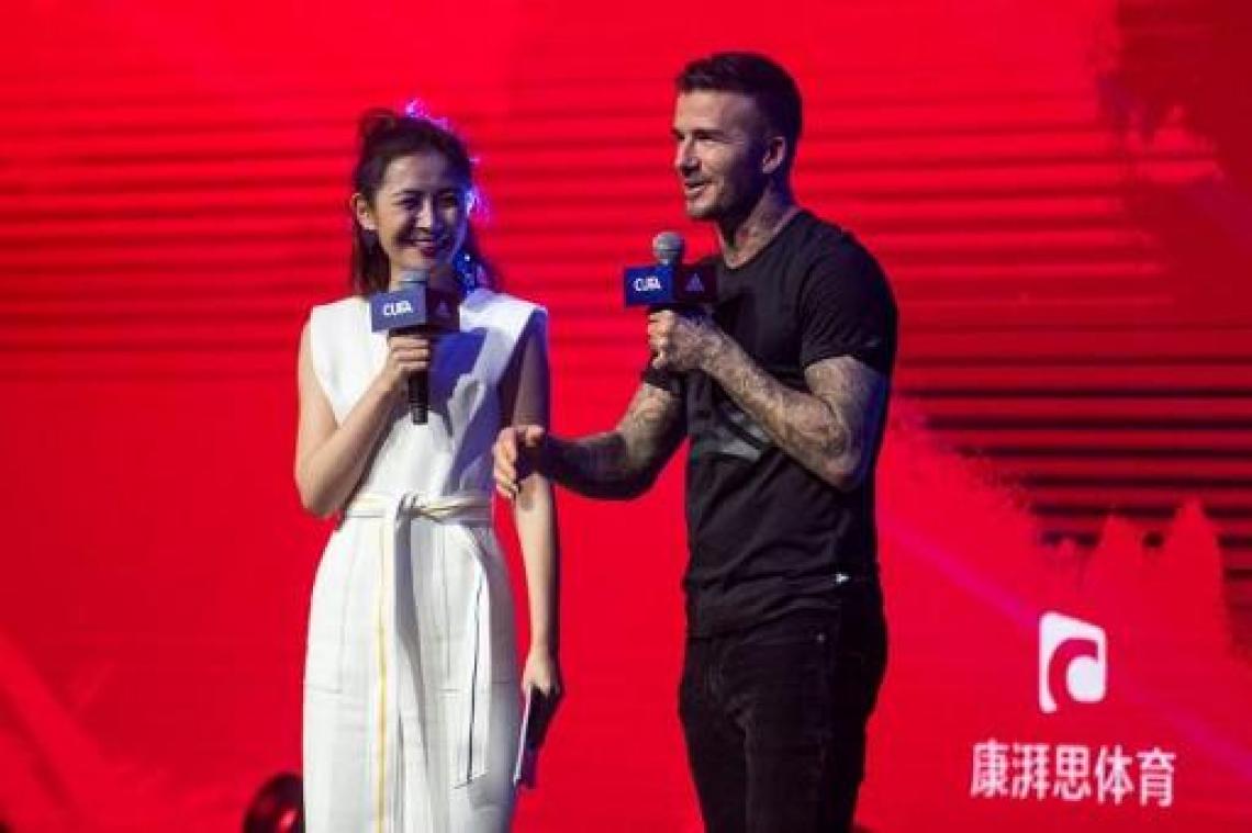 David Beckham gokt op een finale tussen Argentinië en Engeland