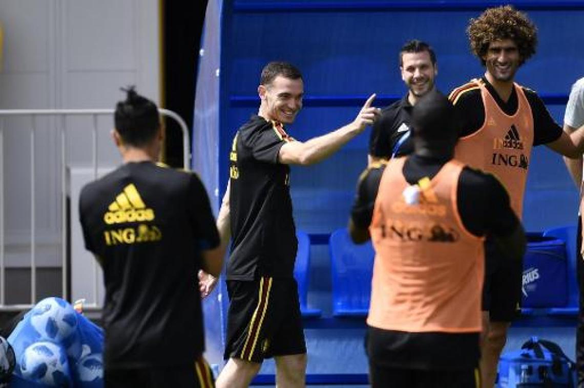 Vermaelen traint mee bij Rode Duivels