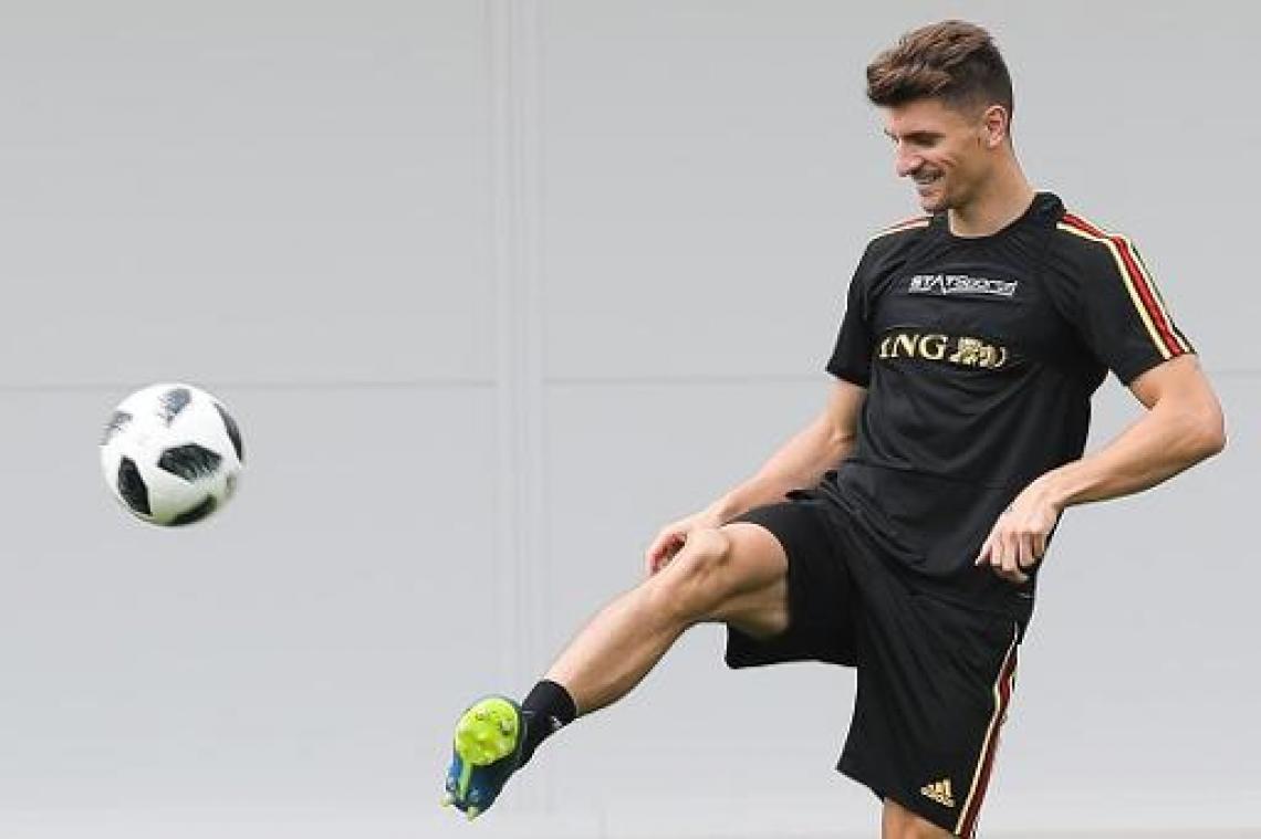 Meunier is blij met rentree Vermaelen op trainingsveld: "Één van beste Rode Duivels"