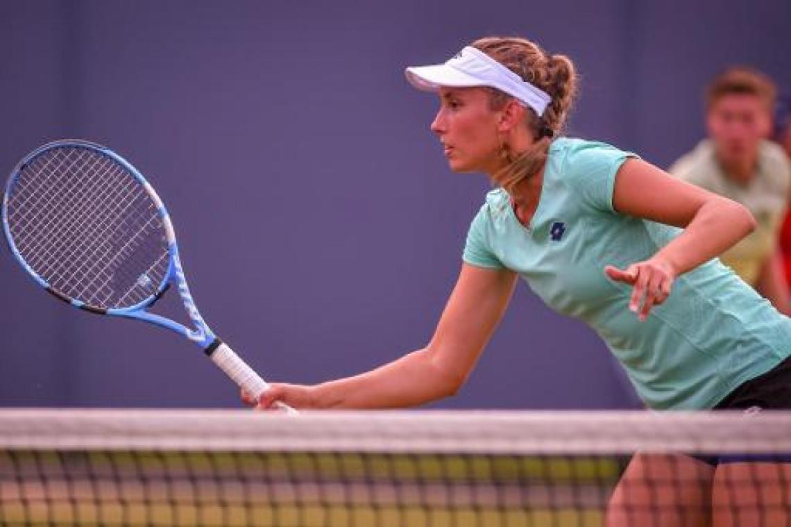 Mertens neemt eerste horde in dubbelspel WTA Birmingham