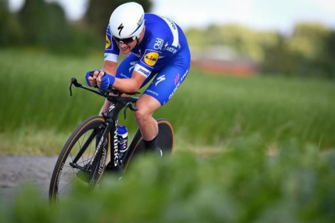 Yves Lampaert hoopt zondag voldoende hersteld te zijn voor BK op de weg