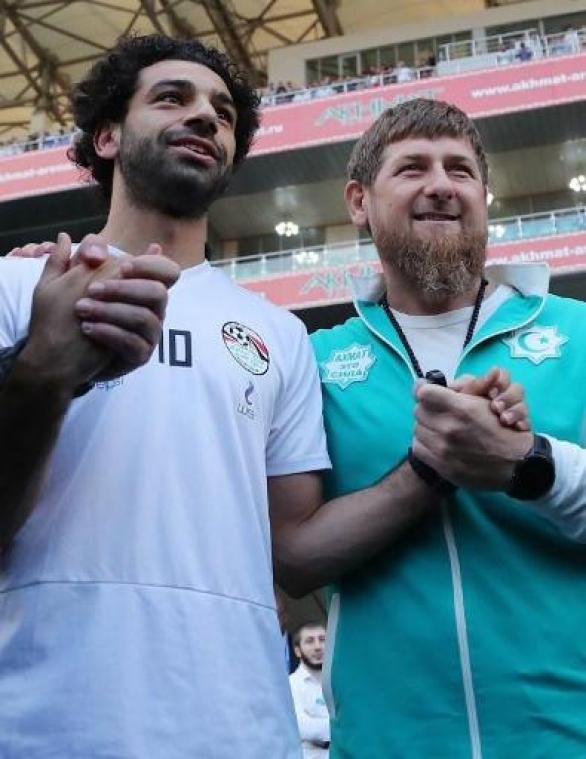 Mohamed Salah benoemd tot ereburger van Tsjetsjenië