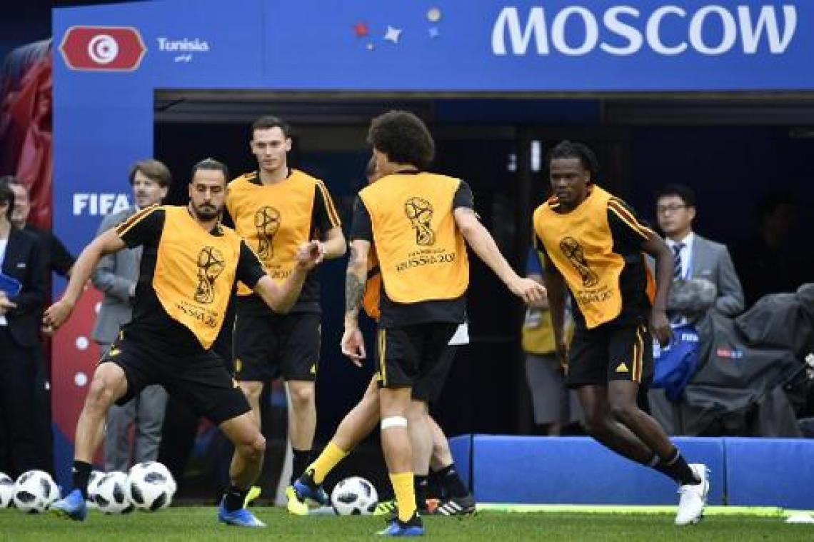 Geen wijzigingen in basiself bij Rode Duivels