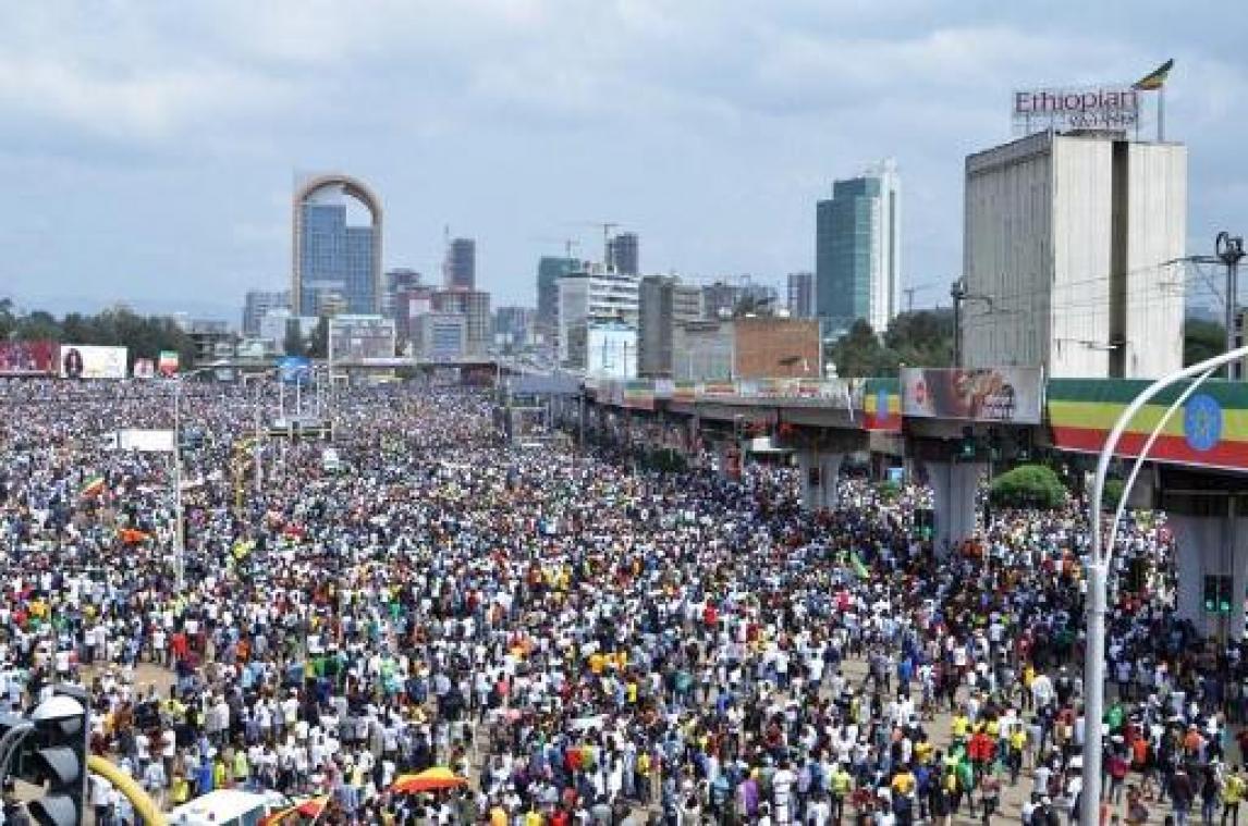 "83 gewonden maar geen doden bij explosie in Addis Abeba"