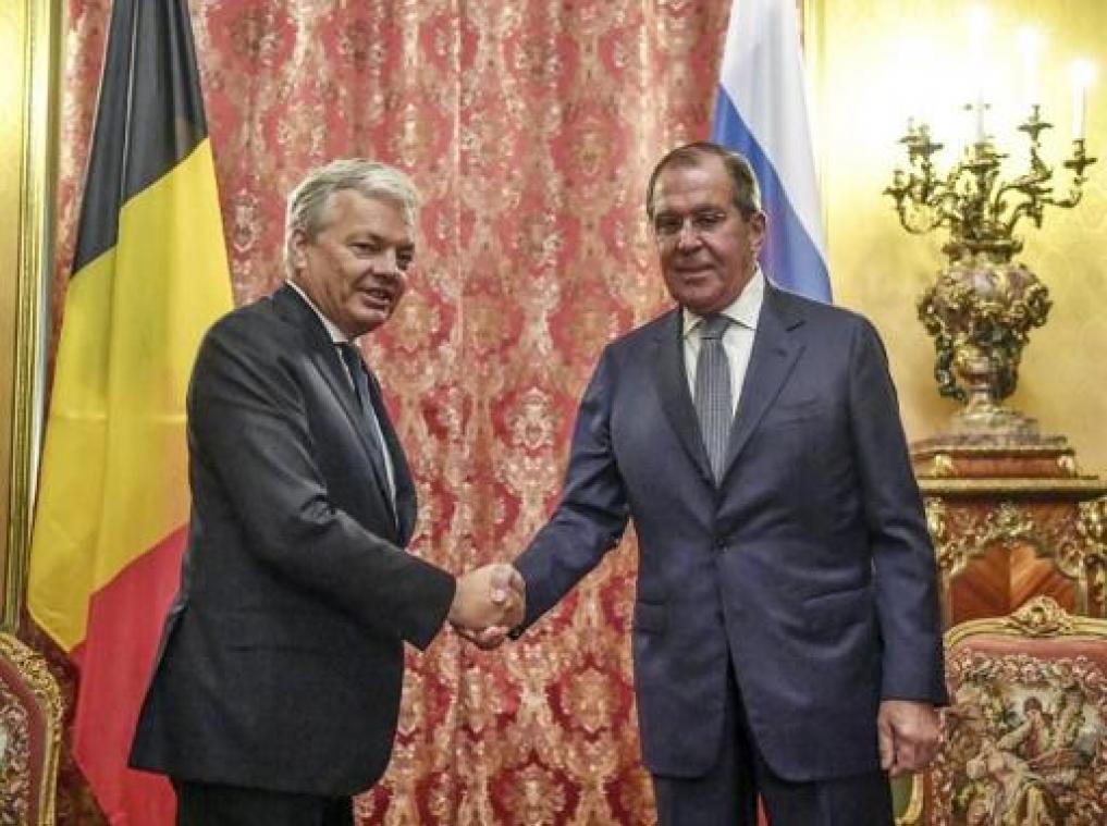 Reynders ontmoet Russische ambtsgenoot Lavrov