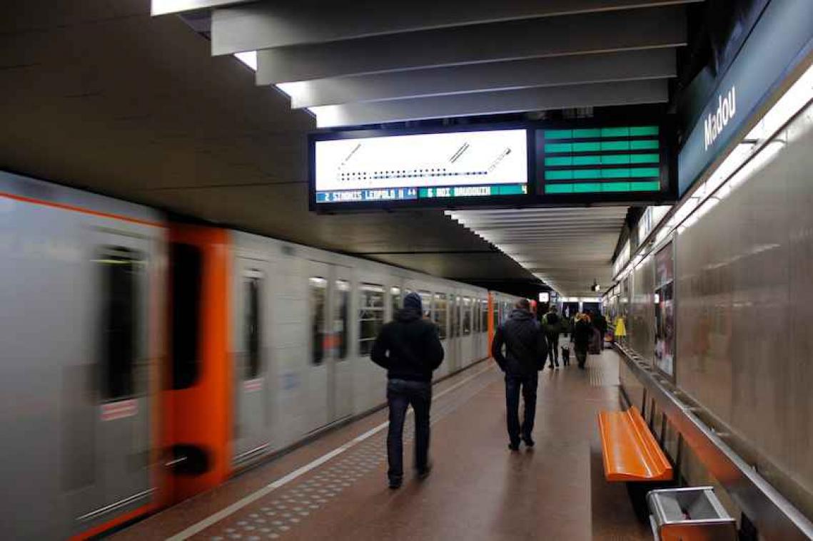 Jonge vrouw aangevallen in Brusselse metro
