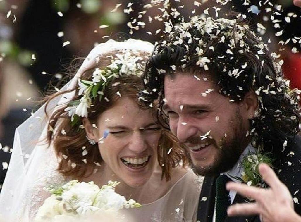 Jon Snow getrouwd met Ygritte uit 'Game of Thrones'