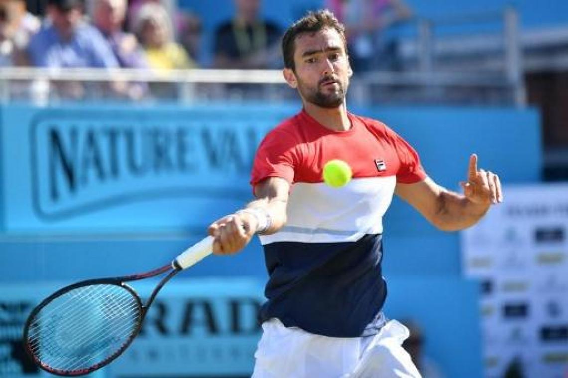 ATP Queen's - Cilic houdt Djokovic van eerste toernooiwinst sinds comeback
