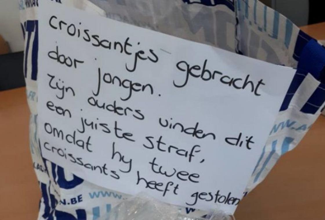 Vader laat zoon politiebureau trakteren na diefstal