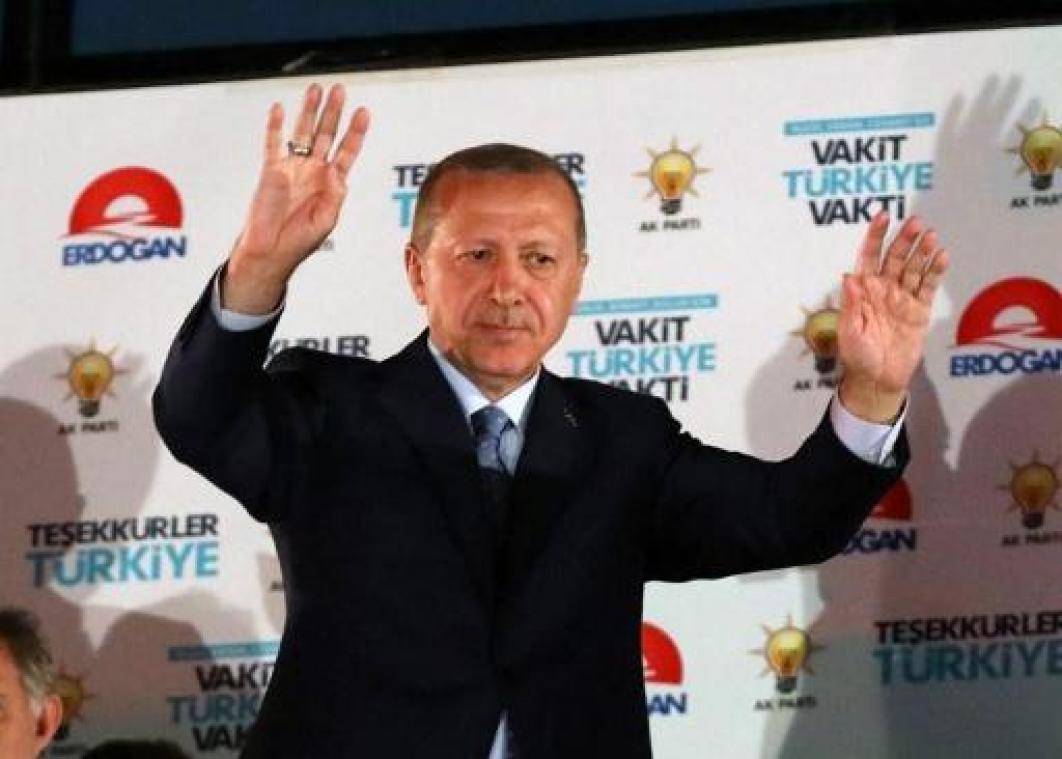 Drie kwart van de Turken in België stemde voor Erdogan