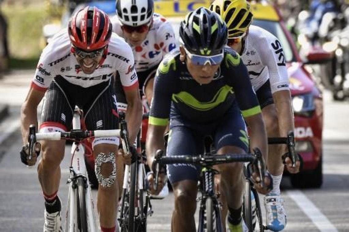 Quintana, Landa en Valverde kennen hun vijf overige ploegmakkers voor de Tour