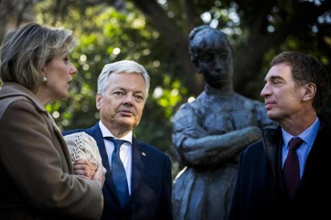 Prinses Astrid huldigt kunstwerk van Rik Wouters opnieuw in