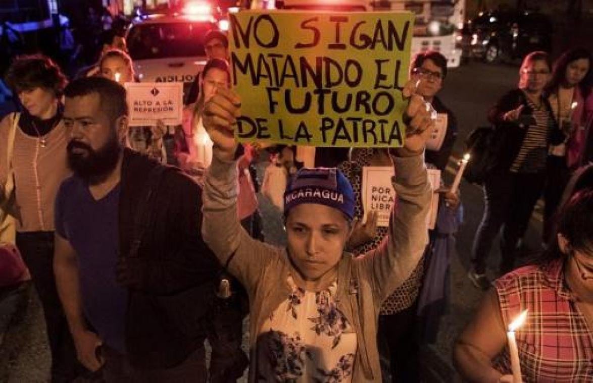 Duizenden Nicaraguanen vluchten naar Costa Rica