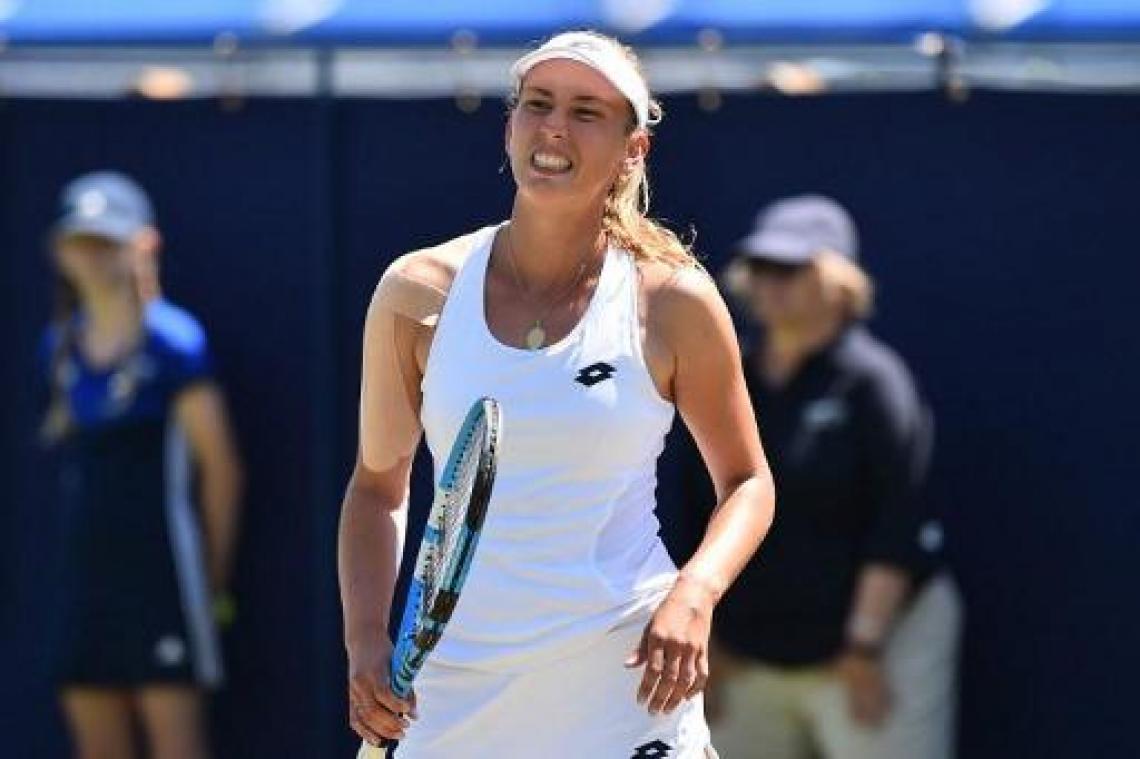 Elise Mertens grijpt naast ticket voor kwartfinales WTA Eastbourne