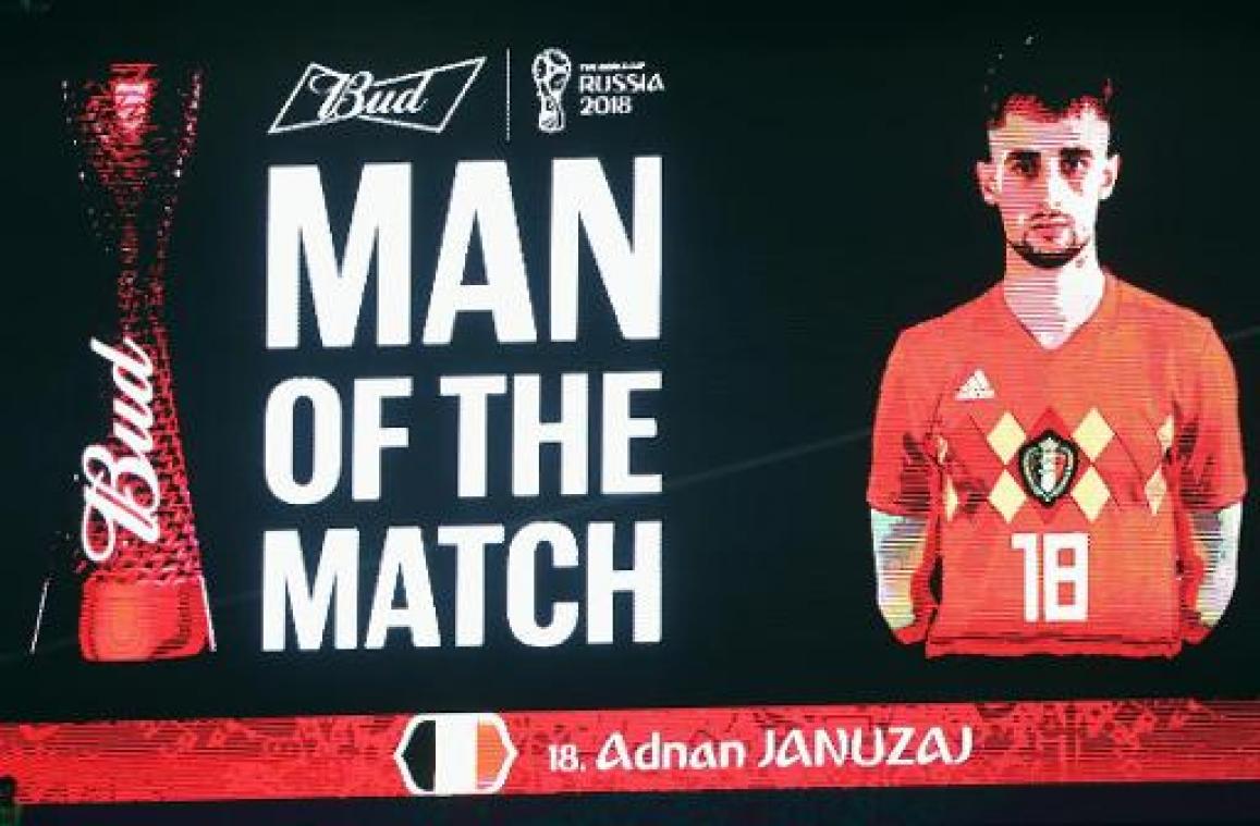 WK 2018 - Adnan Januzaj is Man van de Match in Engeland - België