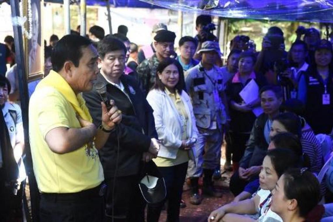 Zoektocht naar voetballers in grot in Thailand gaat zevende dag in