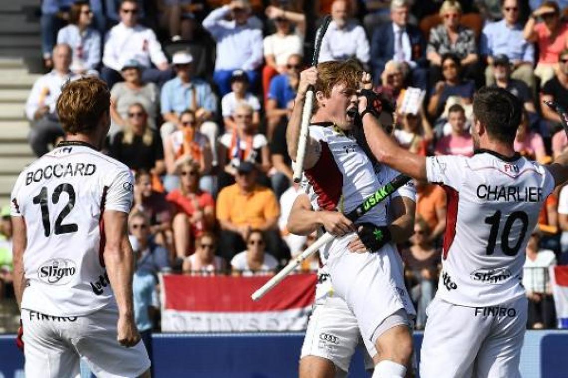 Belgische hockeymannen boeken eerste zege tegen Pakistan