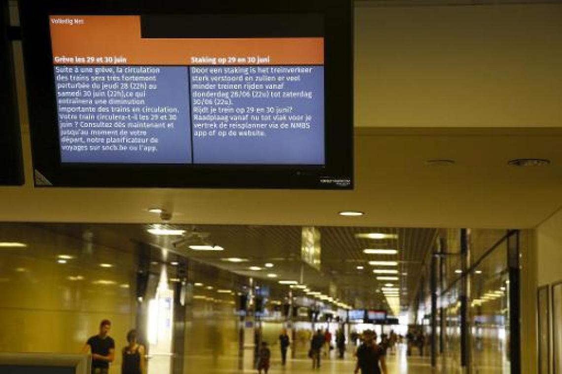 Helft treinen rijdt op tweede dag 48 urenstaking