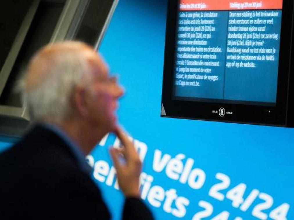 NMBS verwacht goede alternatieve dienstverlening in avondspits