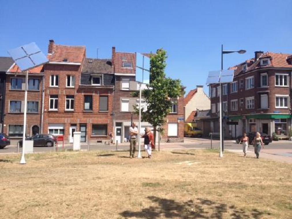 Leuvense appartementen hebben zon dankzij kunstwerk met spiegels