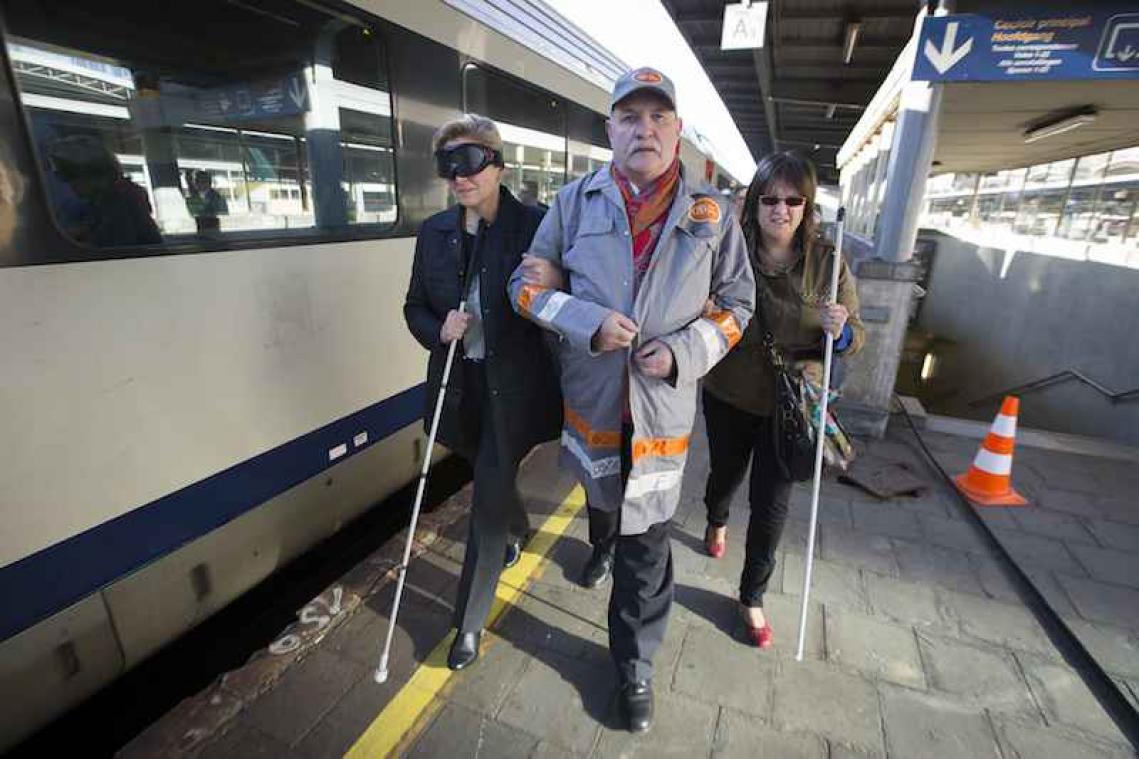 NMBS verkort aanvraagtijd voor assistentie aan hulpbehoevenden