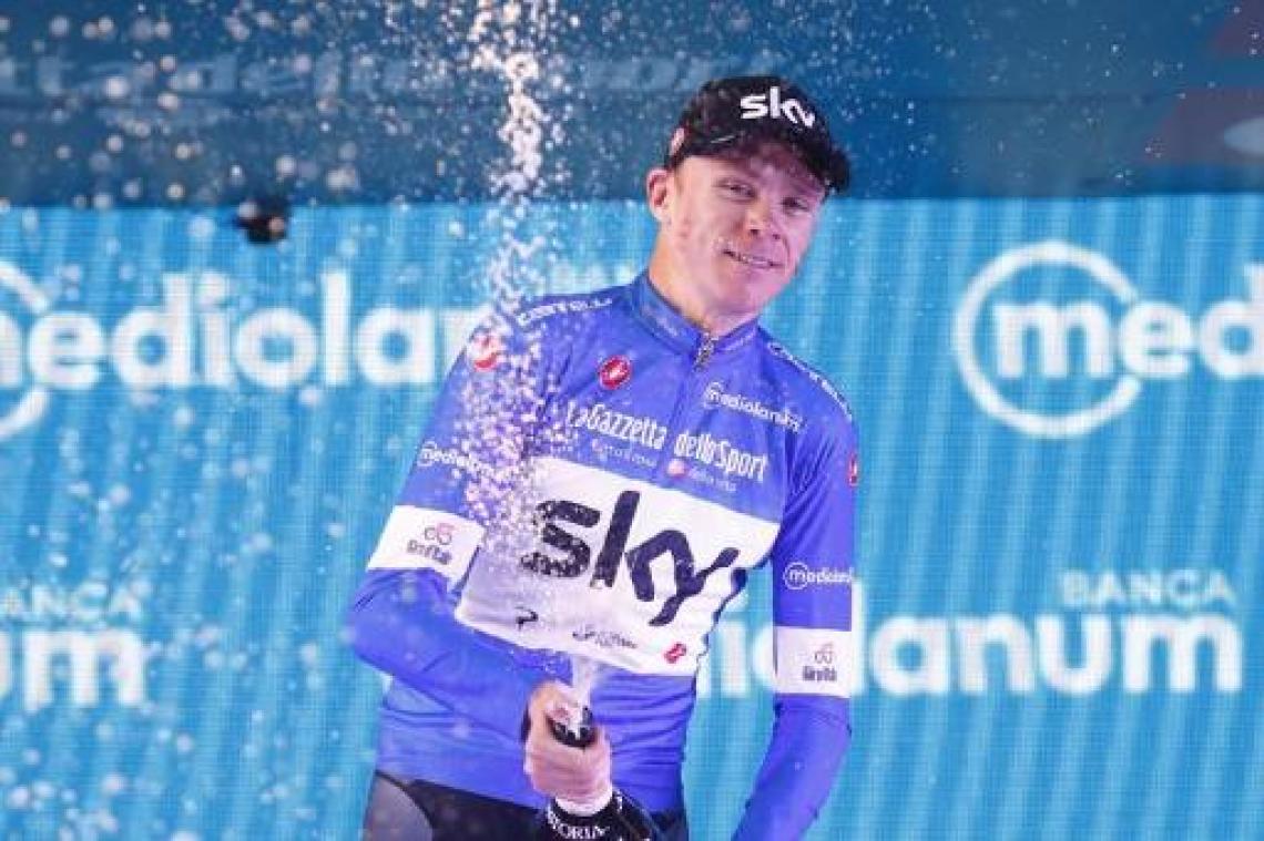 UCI laat Chris Froome vrijuit gaan in salbutamolaffaire