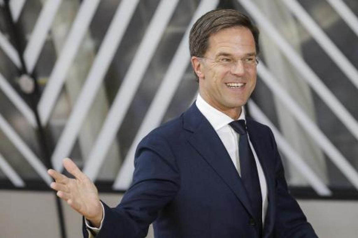 Nederlandse premier Rutte op bezoek bij Trump