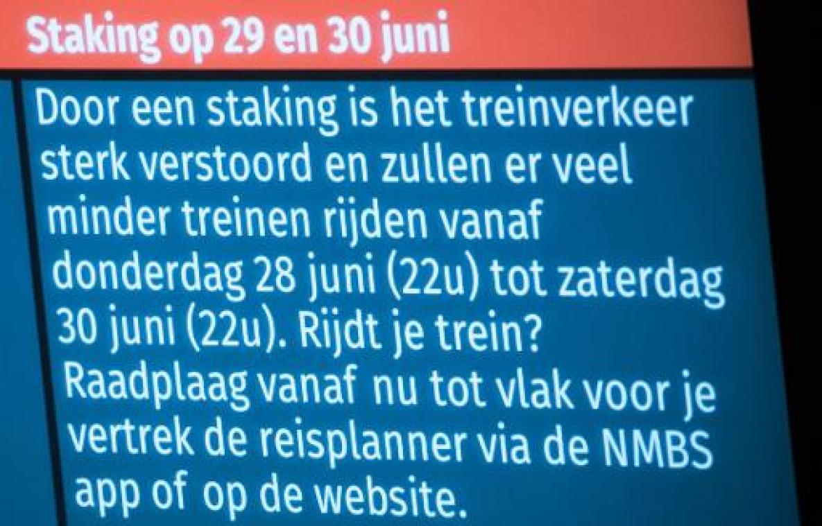 Allereerste minimale dienstverlening bij het spoor krijgt positieve evaluatie