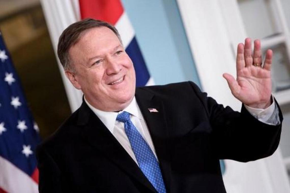 Amerikaanse buitenlandminister Pompeo reist donderdag naar Noord-Korea