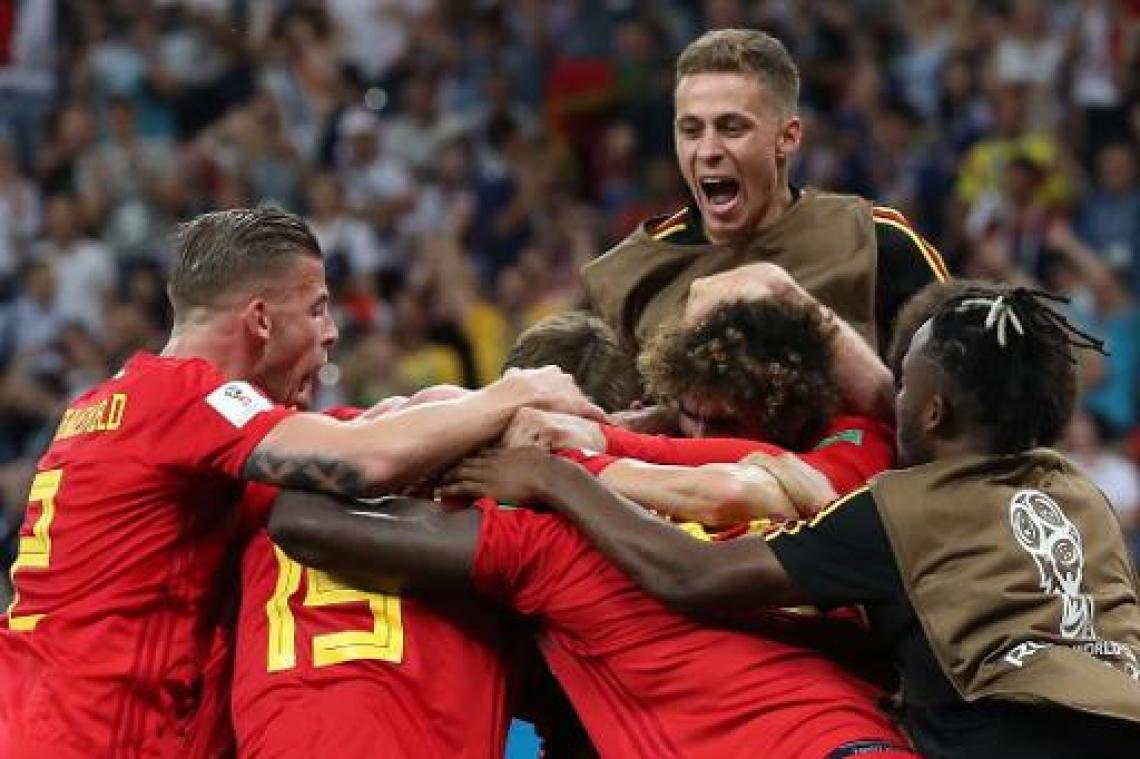 Belgische zege tegen Japan is zevende comeback na 2 goals achterstand