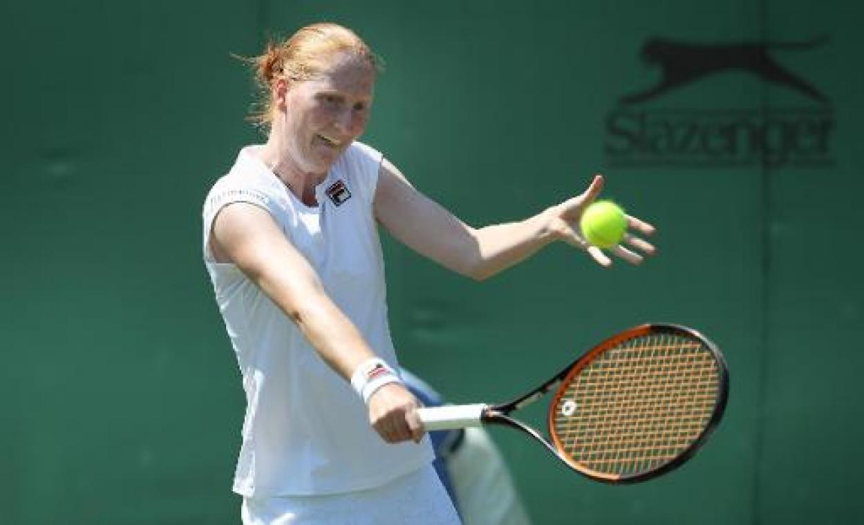 Alison Van Uytvanck stoot door naar tweede ronde Wimbledon