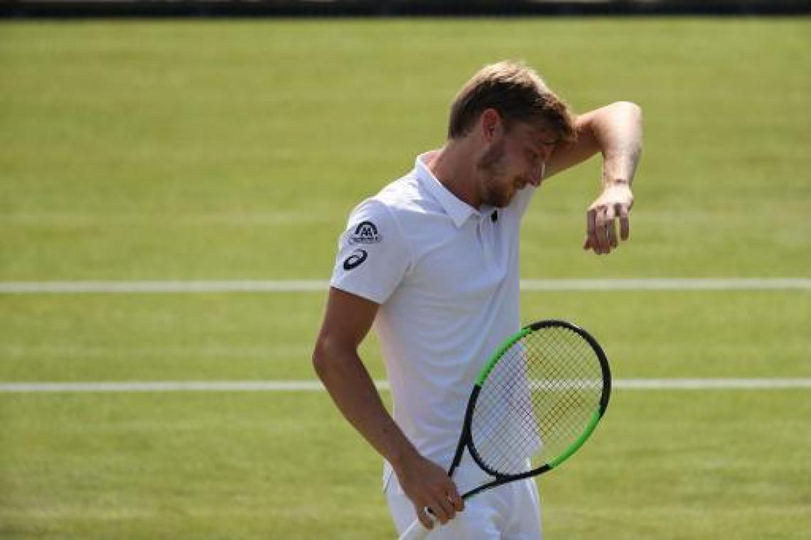 David Goffin moet meteen afdruipen op Wimbledon
