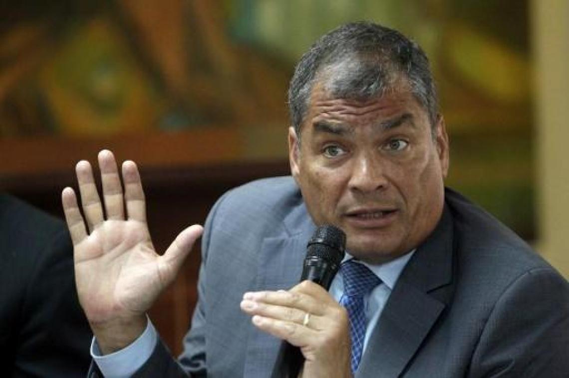 Aanhoudingsbevel tegen voormalige Ecuadoraanse president Correa