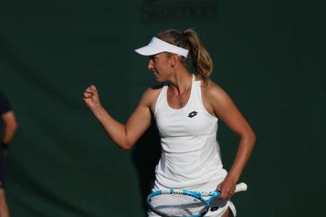 Elise Mertens zonder problemen naar tweede ronde op Wimbledon