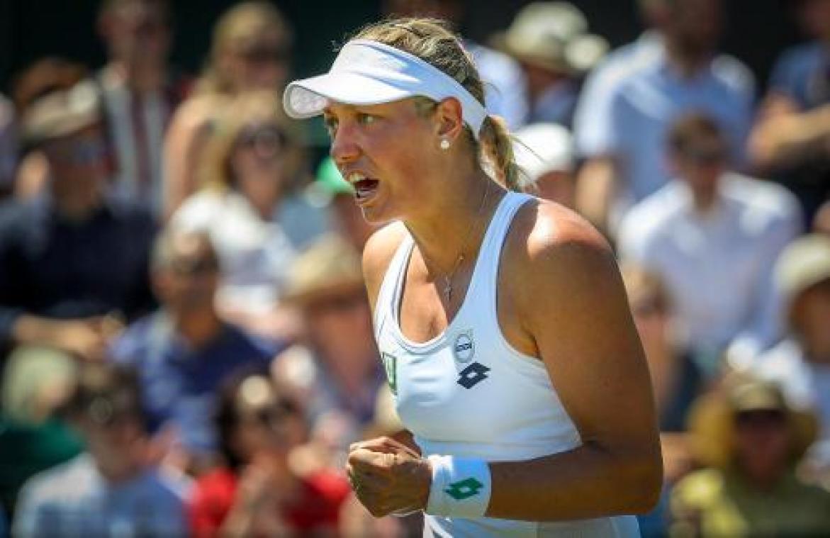 Yanina Wickmayer staat in derde ronde van Wimbledon