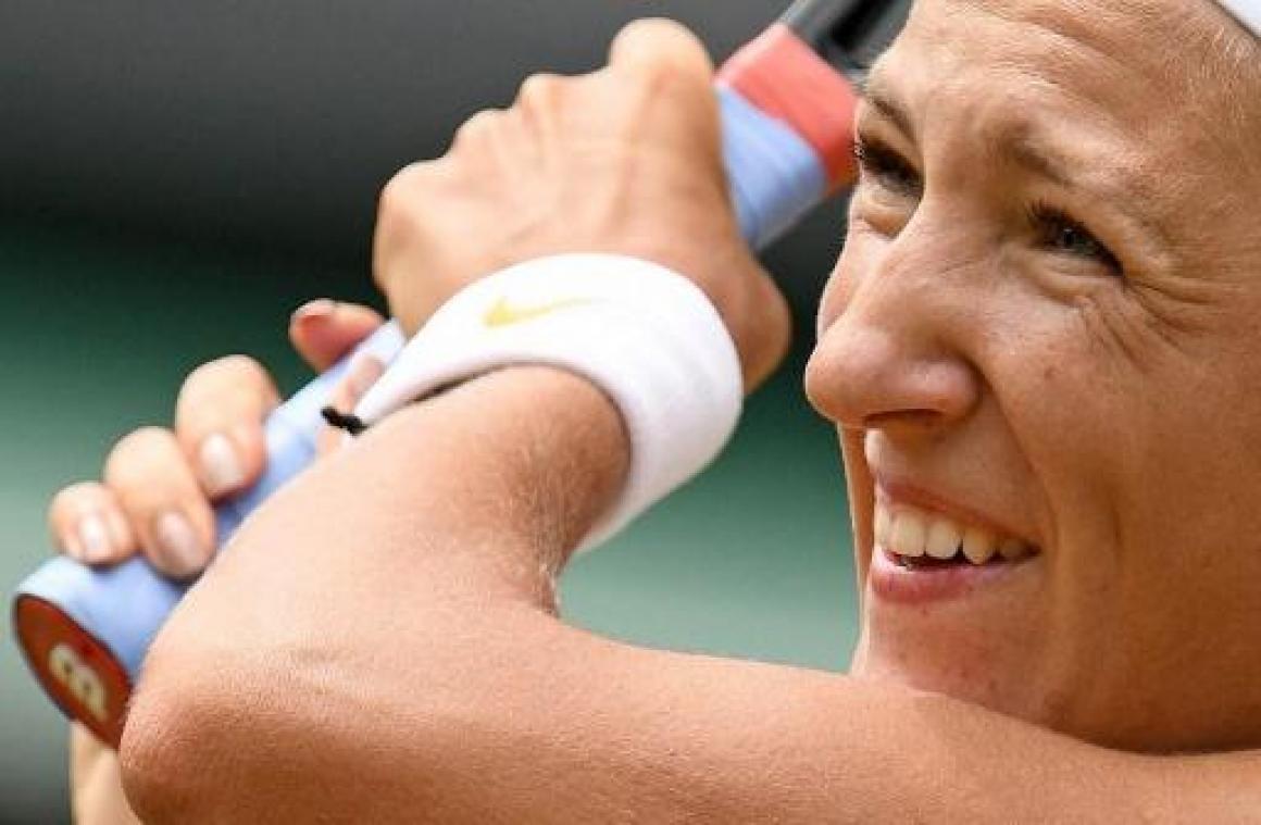 Victoria Azarenka, tweevoudig halvefinaliste, moet inpakken