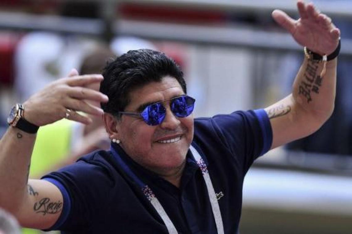 Maradona zag Engeland "monumentale diefstal plegen" op WK