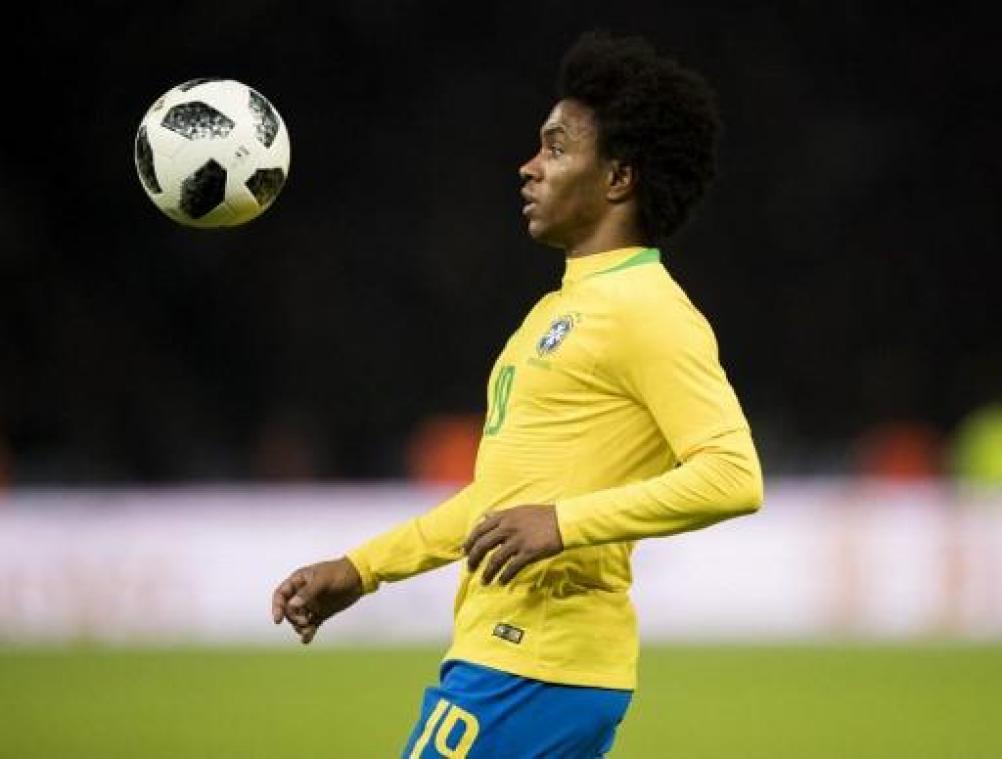 Willian: "We zullen mentaal sterk moeten zijn tegen de Belgen"