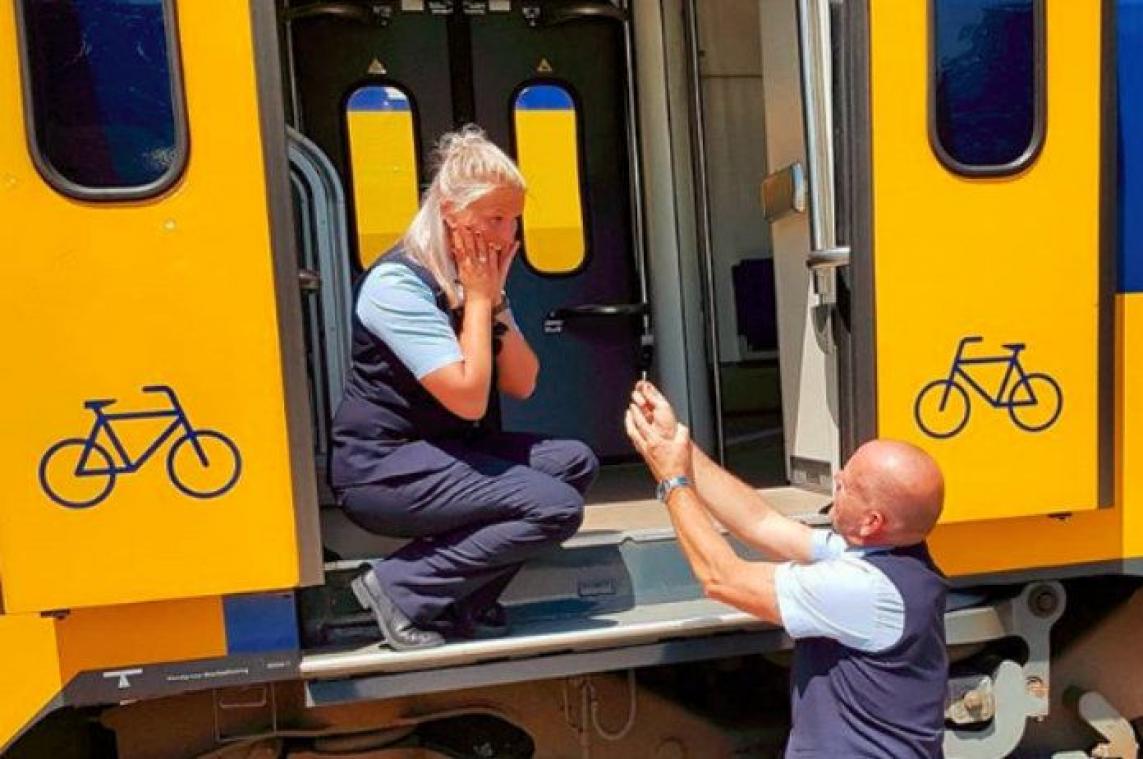 Machinist zet collega's helemaal op het verkeerde spoor