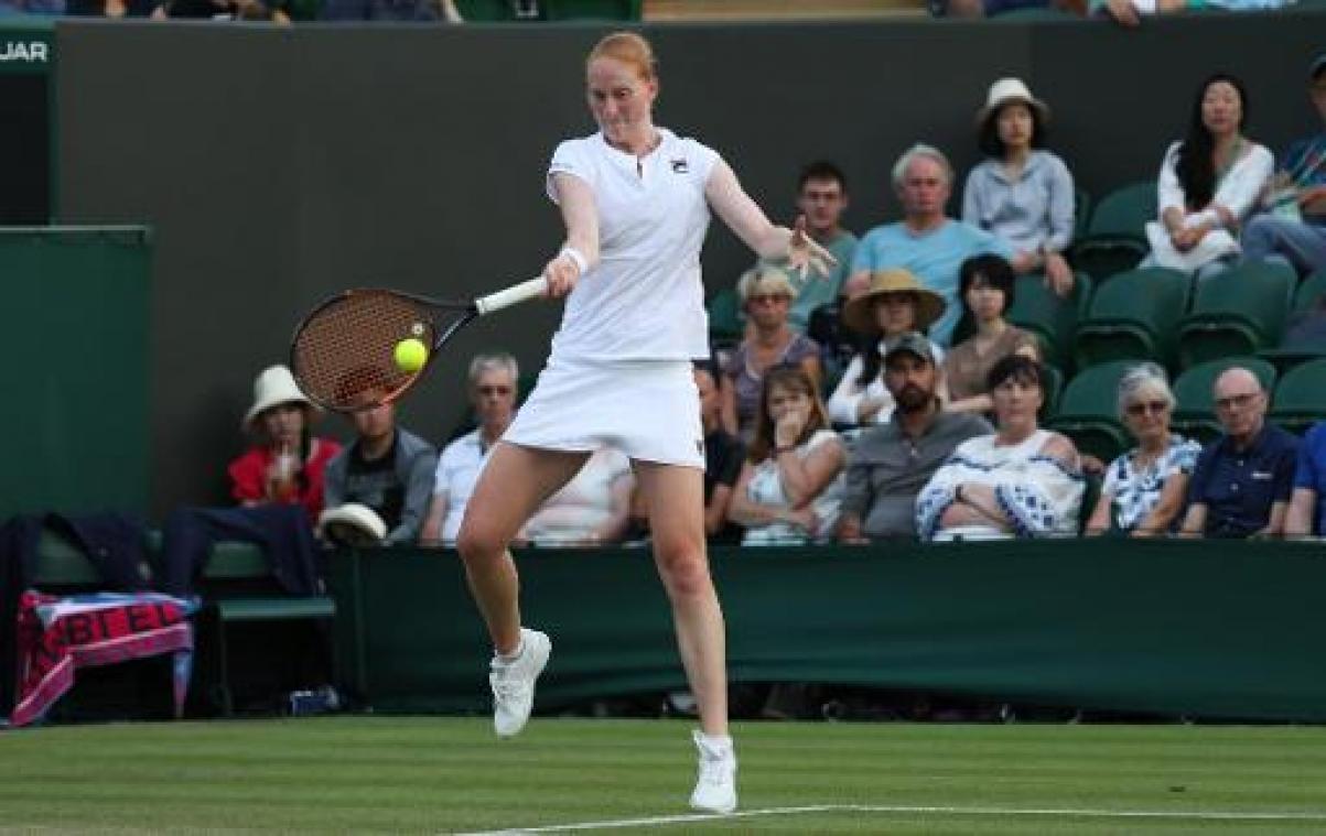 Wimbledon - Van Uytvanck neemt het op tegen Kontaveit: "Ik zou graag de tweede week halen"