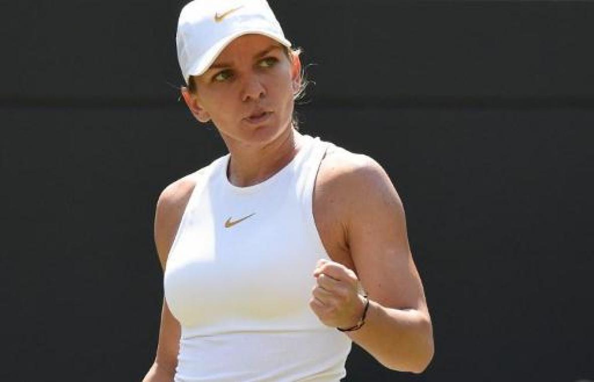 Simona Halep overleeft derde ronde van Wimbledon niet
