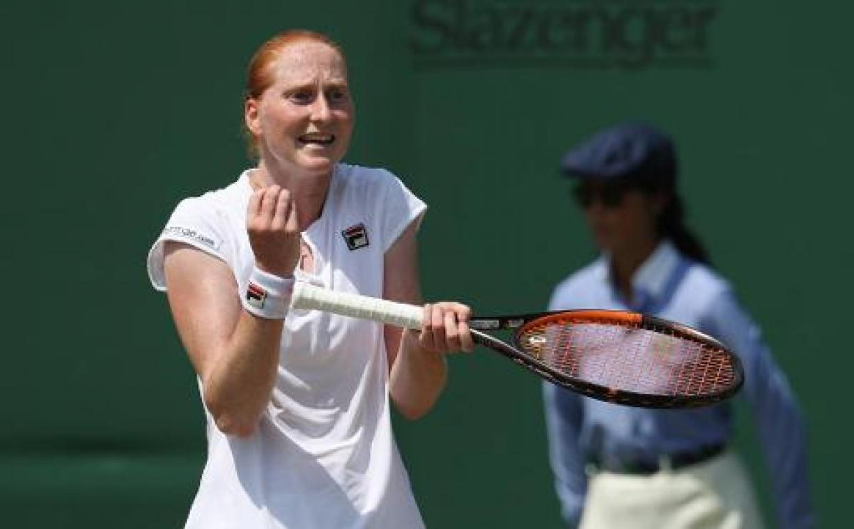 Wimbledon - "Mijn spelniveau is echt goed", stelt Van Uytvanck na kwalificatie voor achtste finales