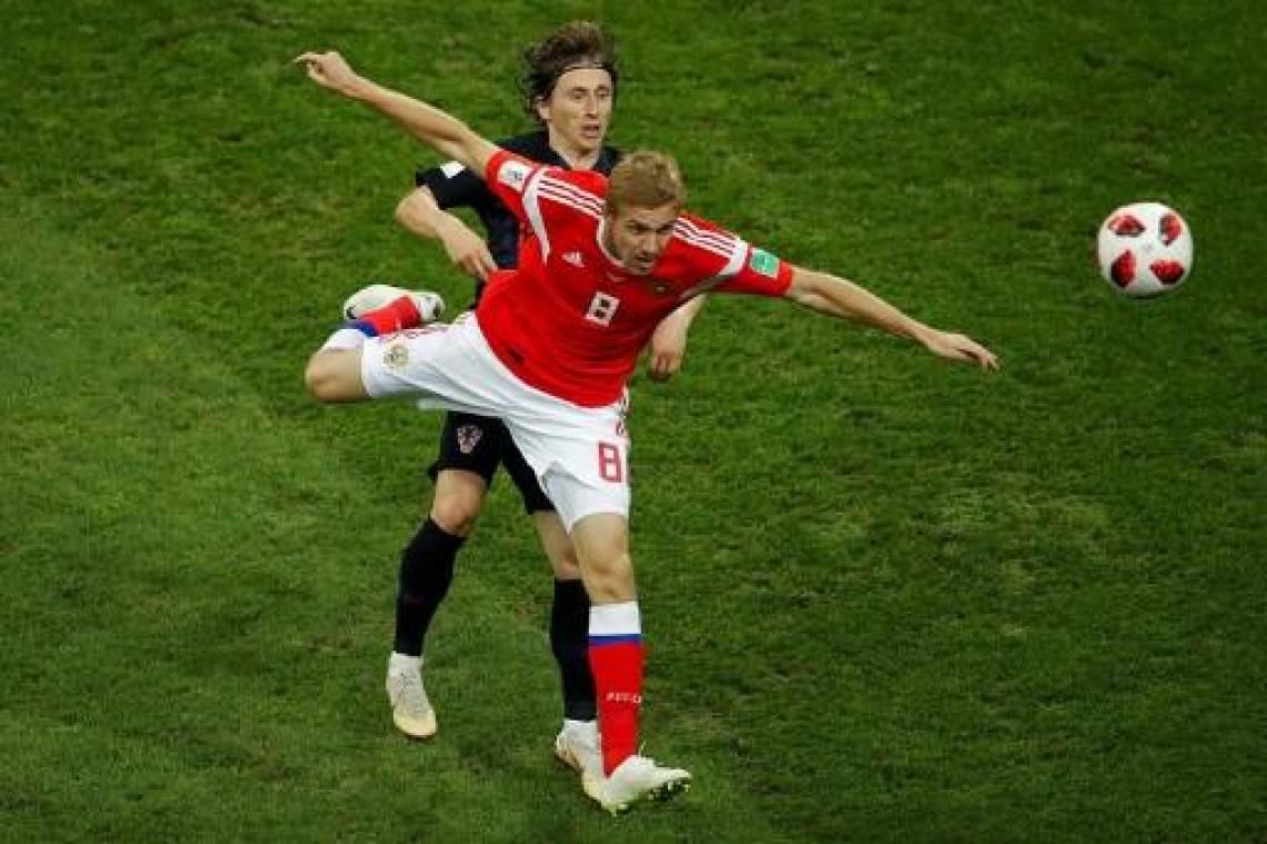 WK 2018 - Rusland en Kroatië nemen strafschoppen voor plaats in halve finales
