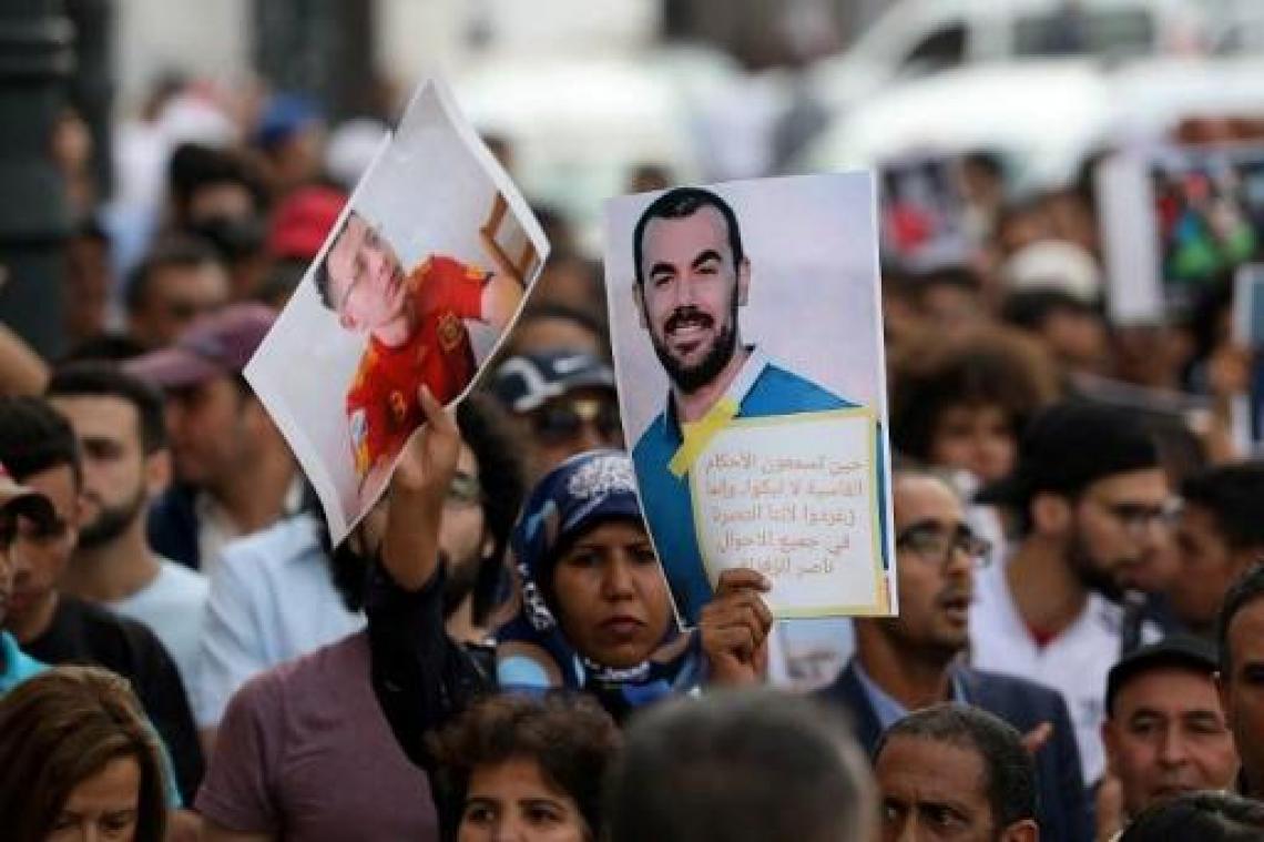 Solidariteitsmars voor leiders van protestbeweging in Marokko