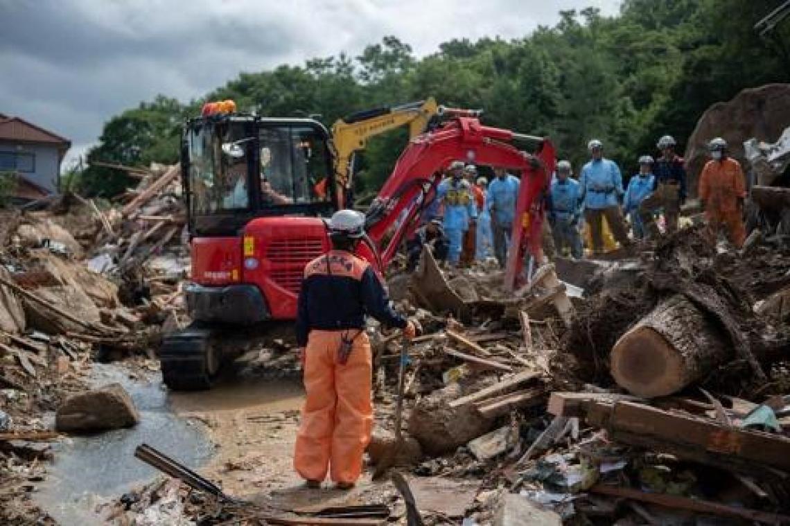 Dodental van noodweer in Japan stijgt tot meer dan 100