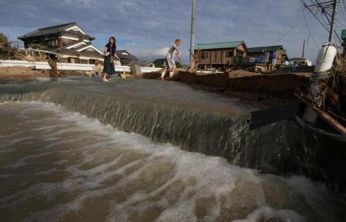 Meer dan 110 doden door hevige regenbuien en overstromingen in Japan
