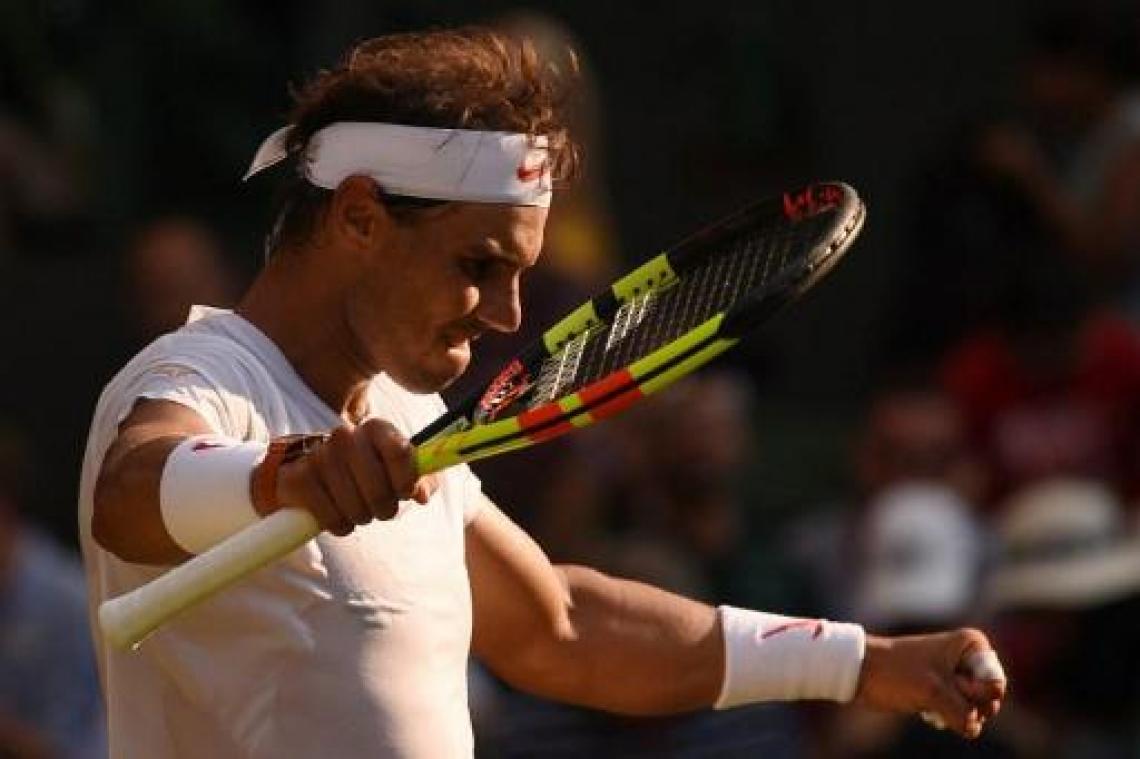 Nadal voor het eerst sinds 2011 in kwartfinale van Wimbledon