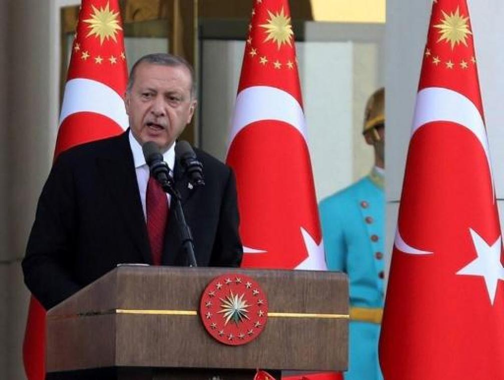 Erdogan belooft Turkije na zijn beëdiging als president een "nieuw begin"
