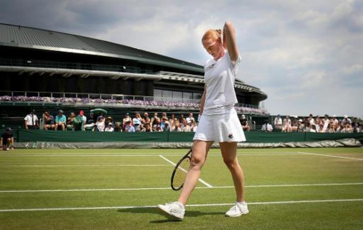 Wimbledon - Van Uytvanck: "Met opgeheven hoofd naar huis"